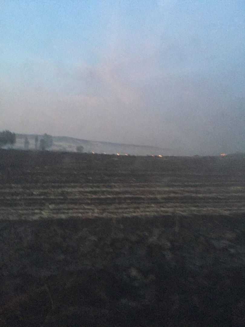 Incendio en Quintanaortuño
