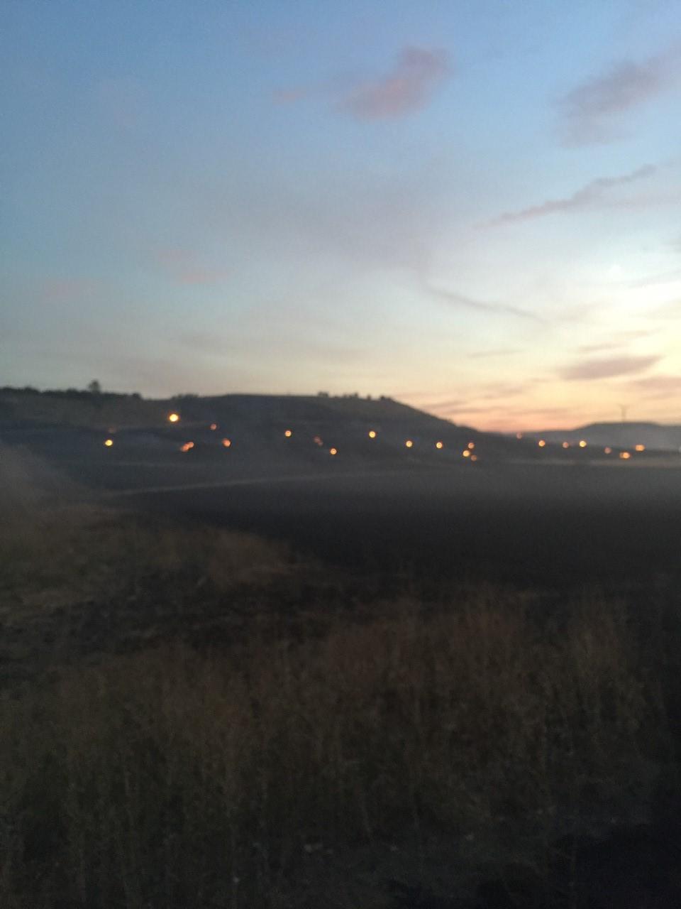 Incendio en Quintanaortuño